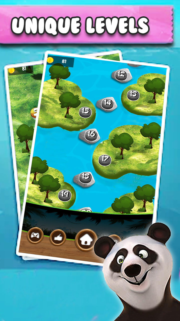 Panda Jump Games: Super Panda Jump Adventure Games - Jumping Games